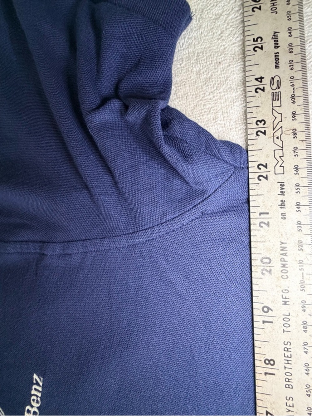 Port Authority Deep Blue Collared Polo - Picture 5 of 6